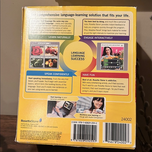 ROSETTA STONE ESPANOL LEARNING KIT-LIKE NEW - Picture 2 of 6